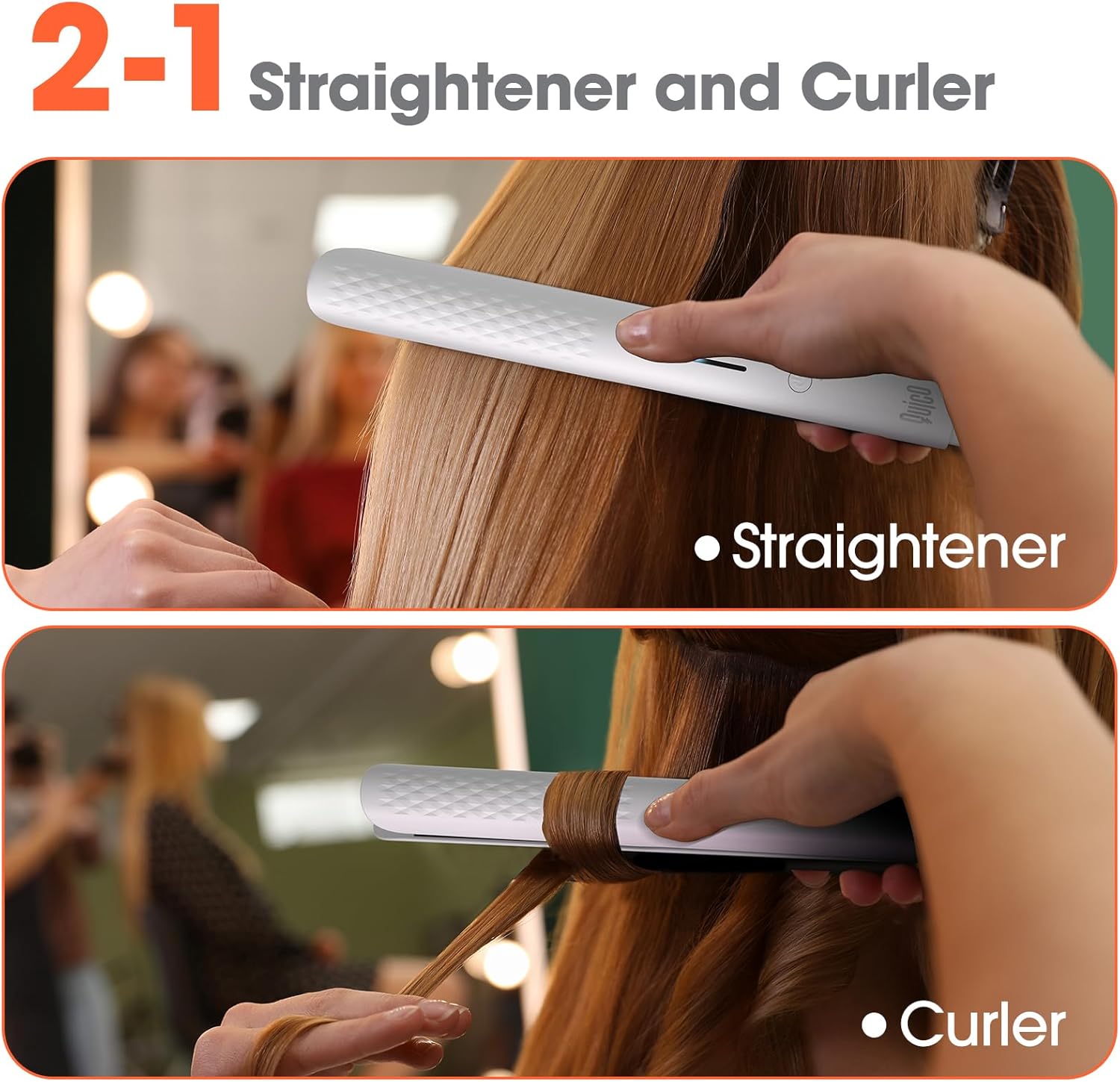 Hair Straightener, 110-240V Global Travel Hair Straighteners for Women -  BigGreenBear.com Beauty Products 16.99 USD Big Green Bear