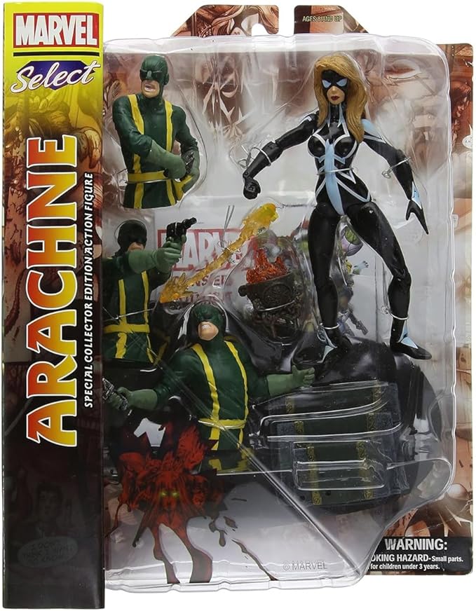 Marvel Select: Arachne Action Figure -  BigGreenBear.com Action Figure 29.95