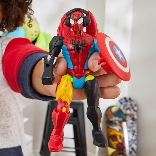SPIDER-MAN Marvel MixMashers Custom Mix-and-Match Action Figure & Accessories -  BigGreenBear.com Action Figure 10.34 USD Big Green Bear
