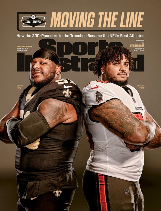 Sports Illustrated Magazine (December 2024 Issue) Moving the Line