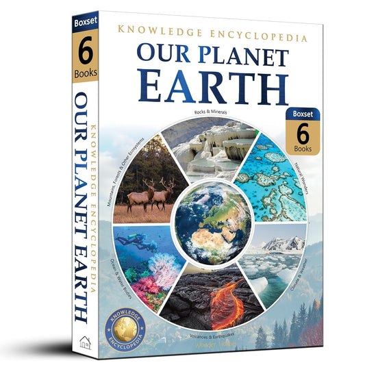 Our Planet Earth: Collection of 6 Books (Knowledge Encyclopedia For Children) Hardcover