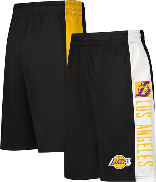 Men's NBA Official Super Soft Basketball Shorts Los Angeles Lakers -  BigGreenBear.com clothing 29.95 USD Big Green Bear