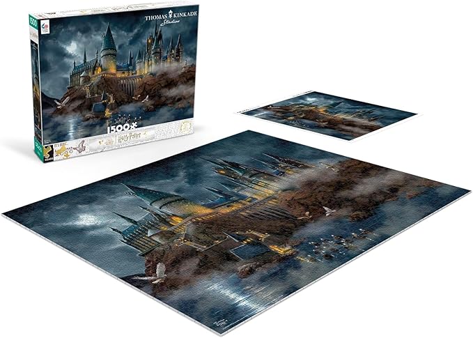 Harry Potter - Hogwart's Castle - 1500 Piece Jigsaw Puzzle -  BigGreenBear.com puzzles 18.99