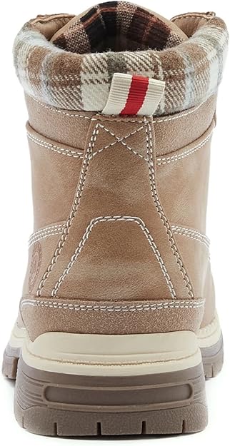 Work Hiking Boots for Women Waterproof - Outdoor Ankle Boots -  BigGreenBear.com clothing 59.99 USD Big Green Bear