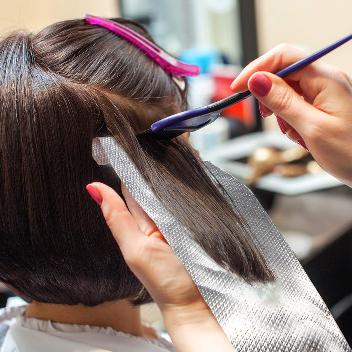 ForPro Professional Collection Embossed Foil Sheets 500S, Aluminum Foil, Pop-Up Dispenser -  BigGreenBear.com Beauty Products 11.99 USD Big Green Bear