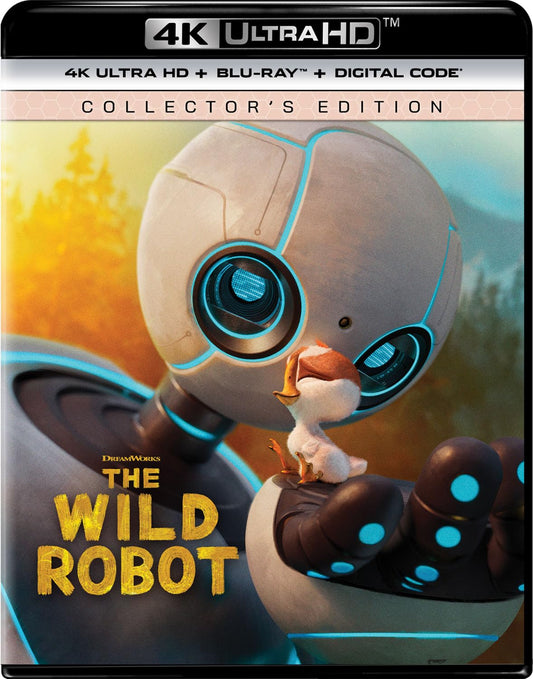 The Wild Robot - Collector's Edition 4K Ultra HD + Blu-ray + Digital 4K UHD