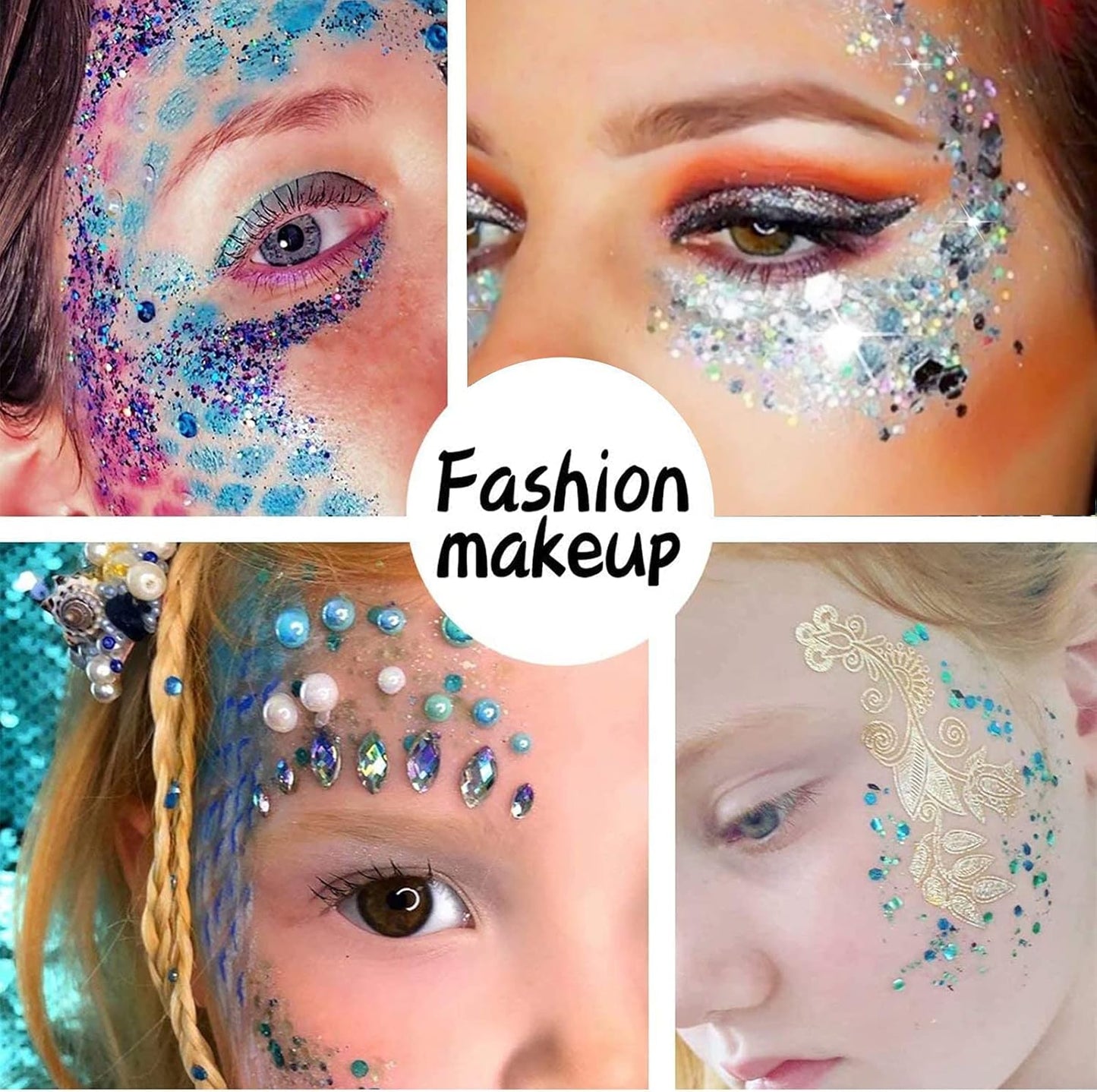 Holographic Chunky Glitter, Set of 12