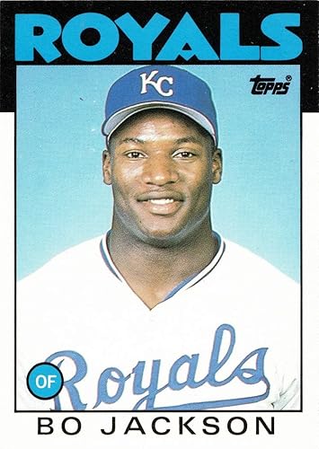 1986 Topps Traded Bo Jackson #50T Baseball Card