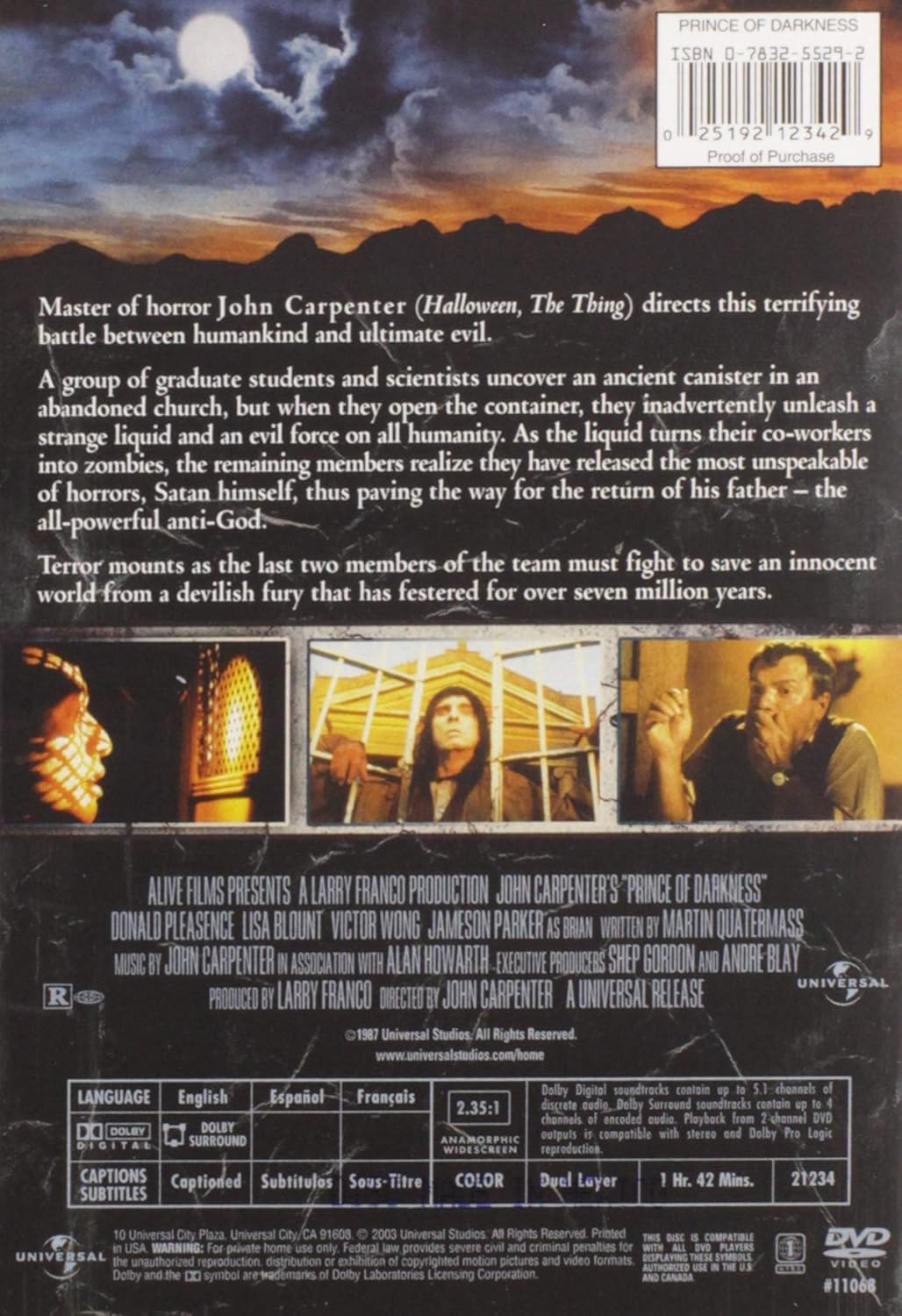 Prince of Darkness [DVD]