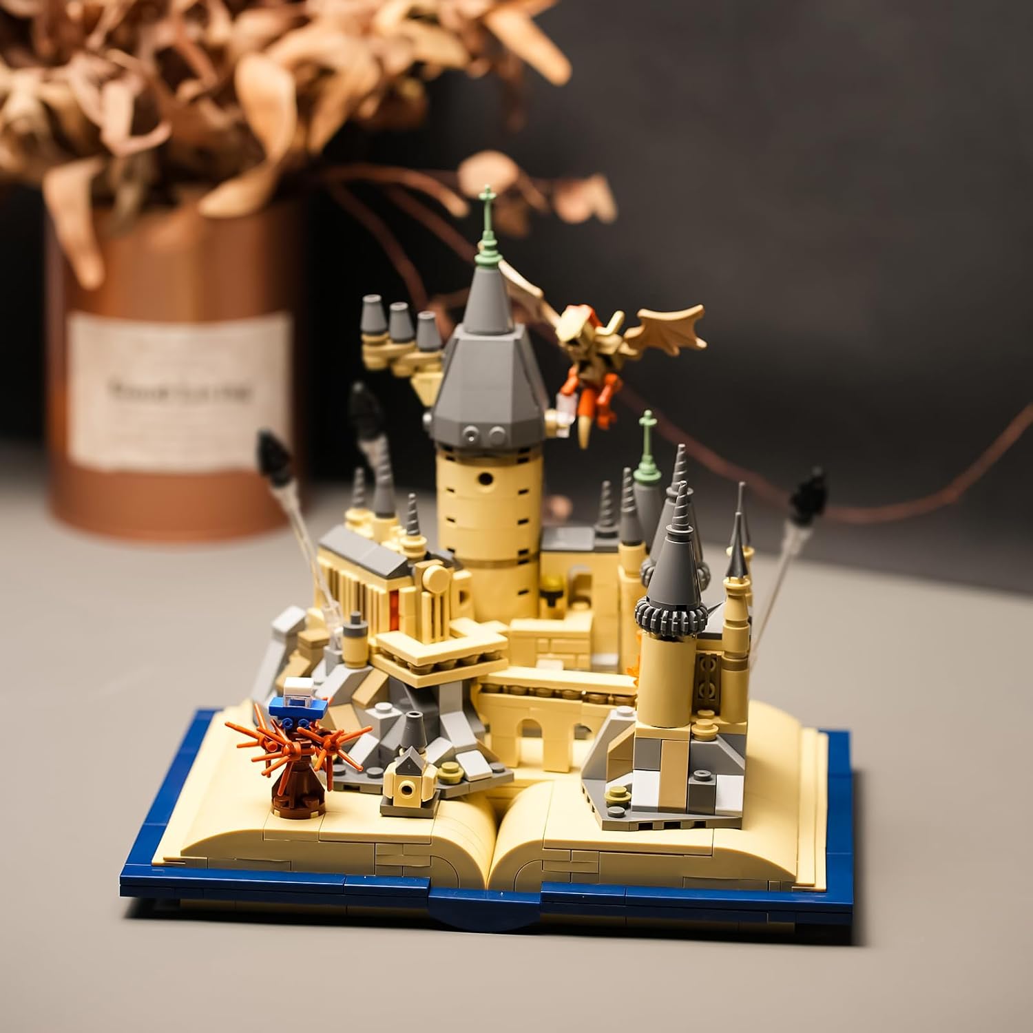 Castle Book Building Set Compatible w/Lego Medieval Modular House 727 pcs -  BigGreenBear.com Toys 29.99 USD Big Green Bear