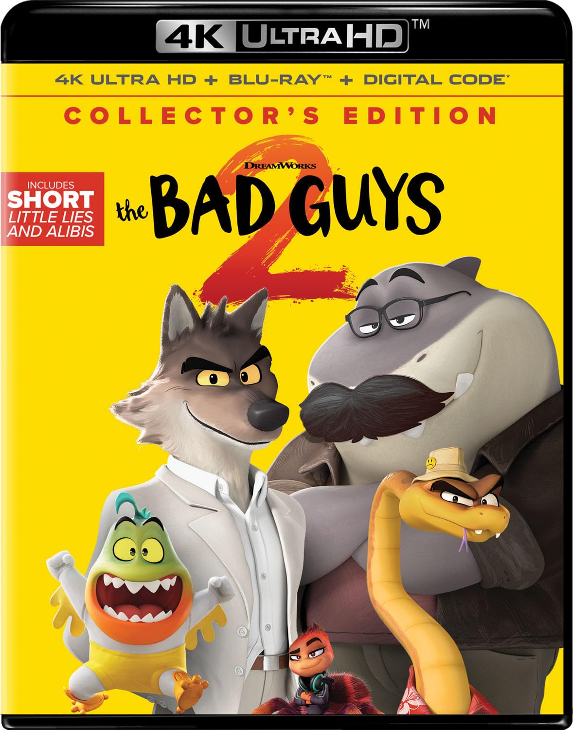 The Bad Guys 2 - Collector's Edition 4K Ultra HD + Blu-ray + Digital -  BigGreenBear.com movies 22.89 USD Big Green Bear