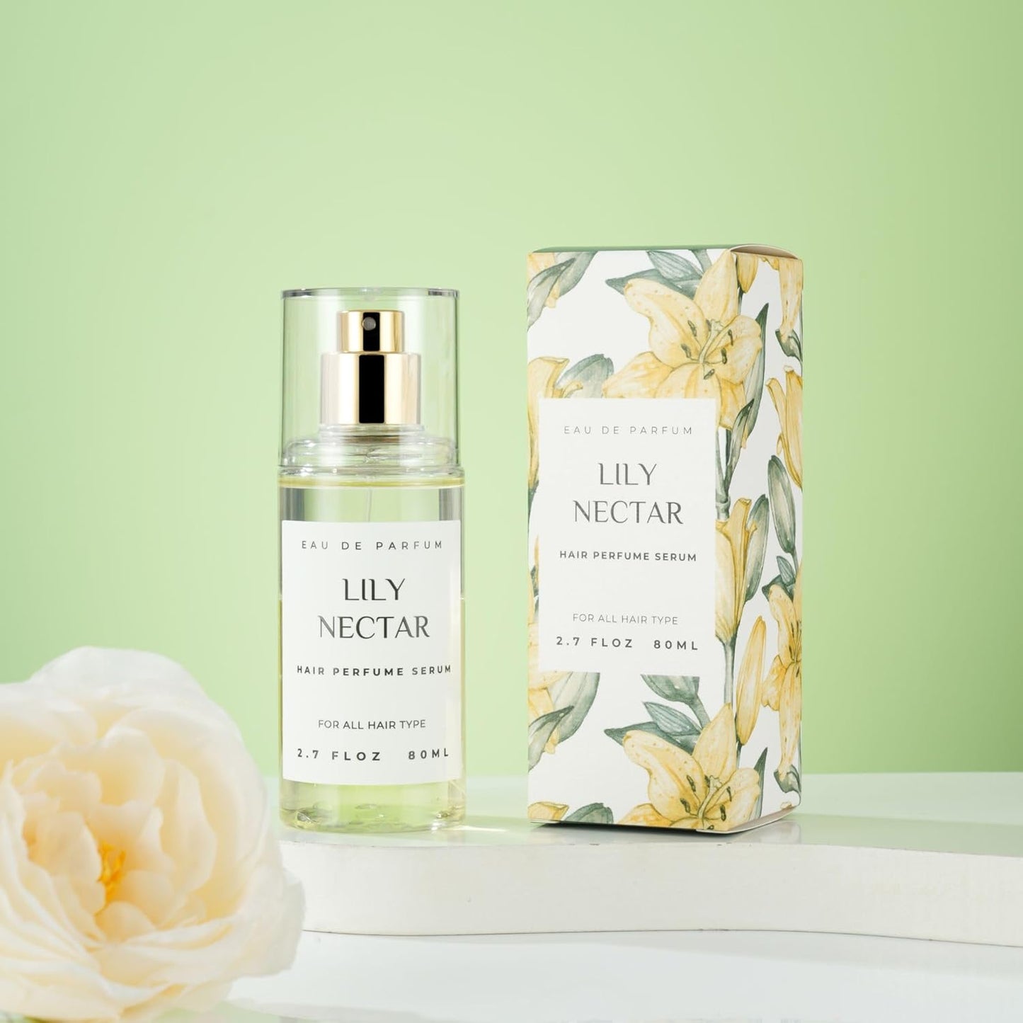 benatu Hair Perfume for Women (Lily Nectar) 2.7 fl oz -  BigGreenBear.com Beauty Products 11.34 USD Big Green Bear