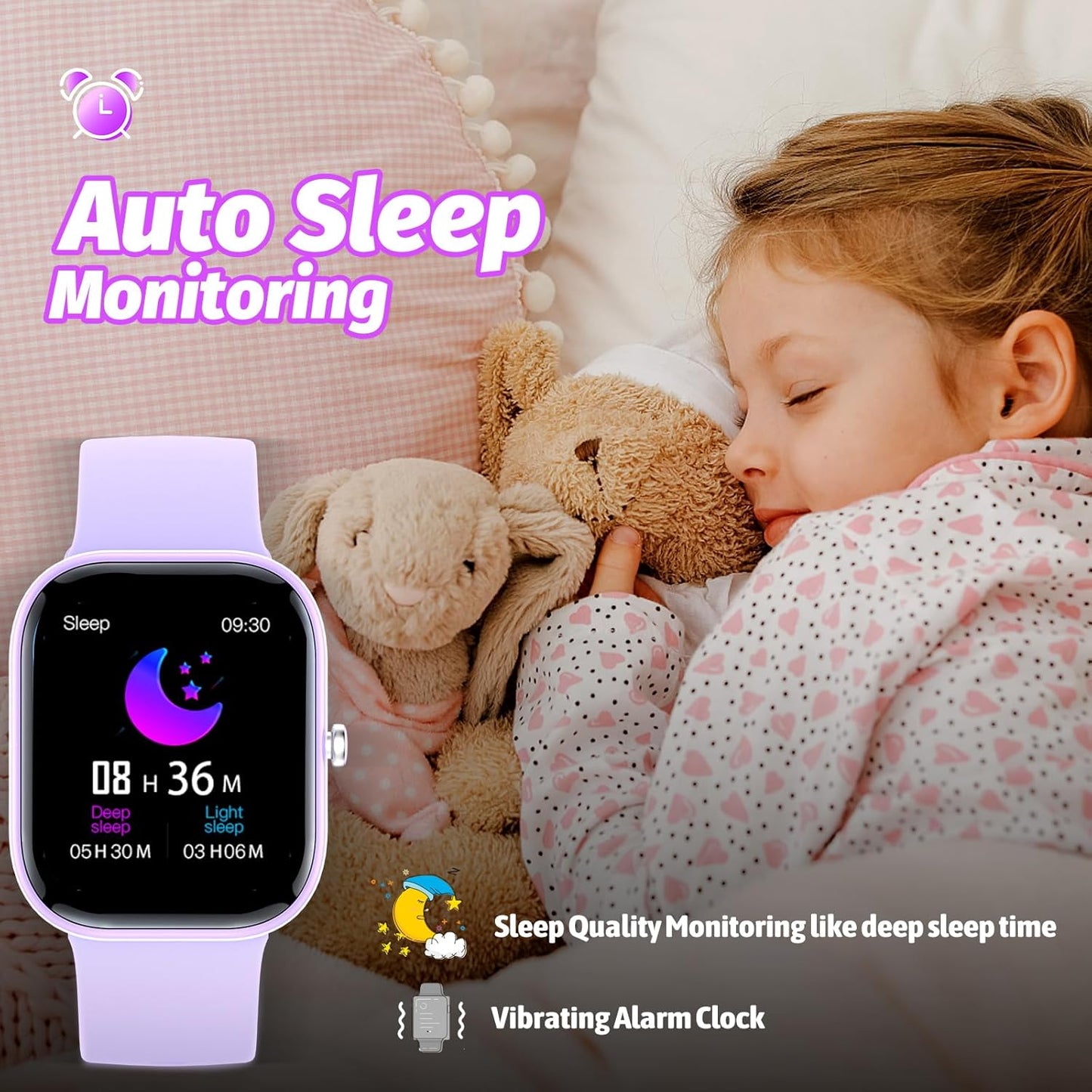 Smart Kids Watch with Fitness Tracker No Phone/APP Needed
