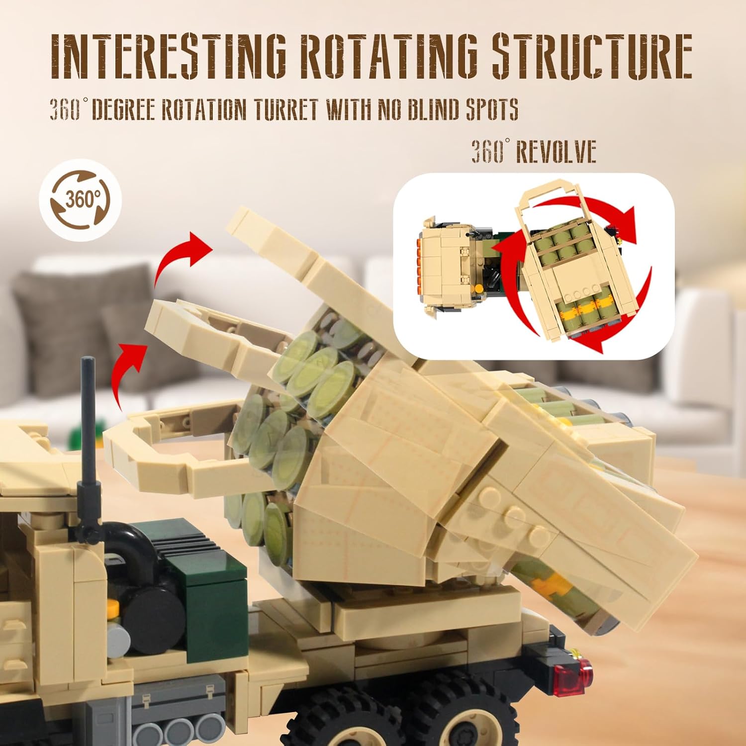 Armored Vehicles Kit, Wars Army Battle Car Construction Block (443PCS) -  BigGreenBear.com Building Toys 16.99