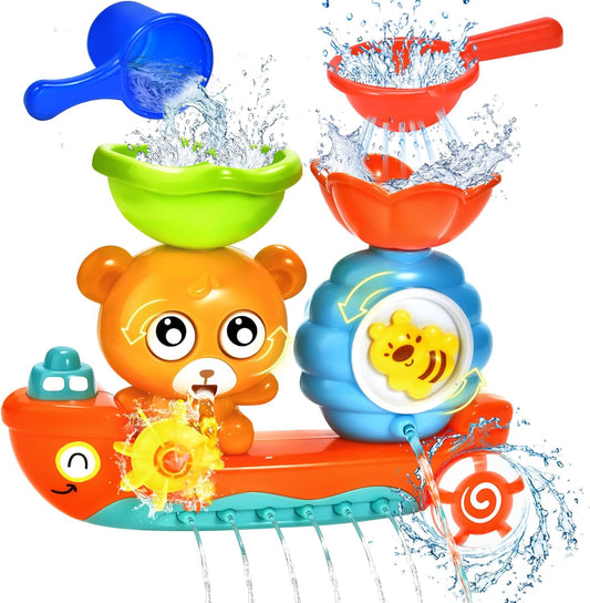 Baby Bath Toys for Kids Ages 1-3 Toddler Bathtub Toys