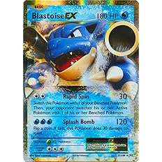 2016 Pokemon - Blastoise-EX (21/108) - XY Evolutions - Holo