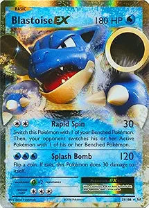 2016 Pokemon - Blastoise-EX (21/108) - XY Evolutions - Holo