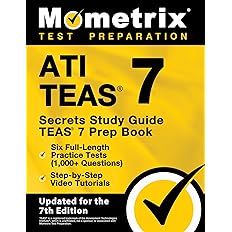 ATI TEAS Secrets Study Guide: TEAS 7 Prep Book, Six Full-Length Practice -  BigGreenBear.com Book 26.99 USD Big Green Bear