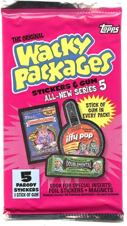 Wacky Packages Series 5 Booster Pack