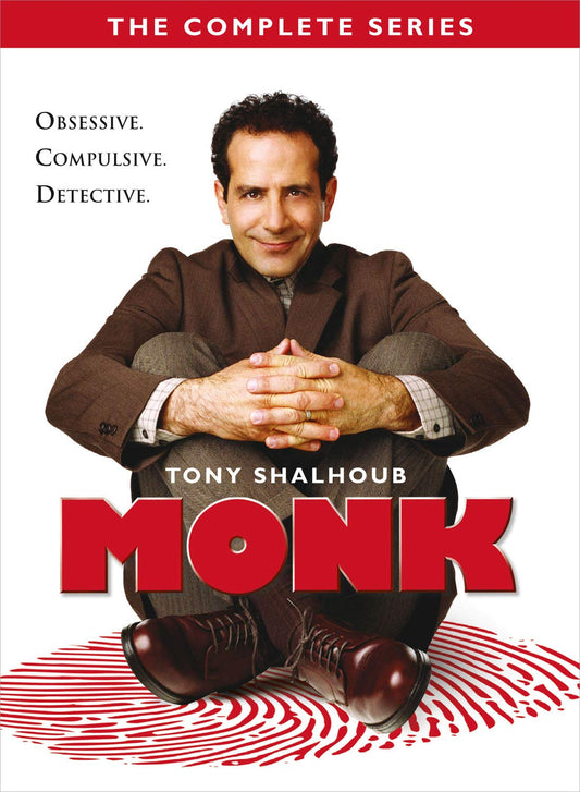 Monk: The Complete Series DVD Set (32 Discs ~ Seasons 1-8) -  BigGreenBear.com tv shows 38.65 USD Big Green Bear