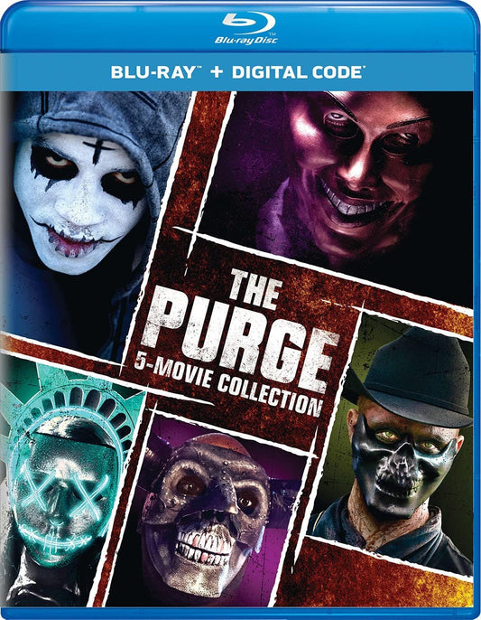The Purge: 5-Movie Collection [New Blu-ray] Boxed Set -  BigGreenBear.com Movie 22.35 USD Big Green Bear