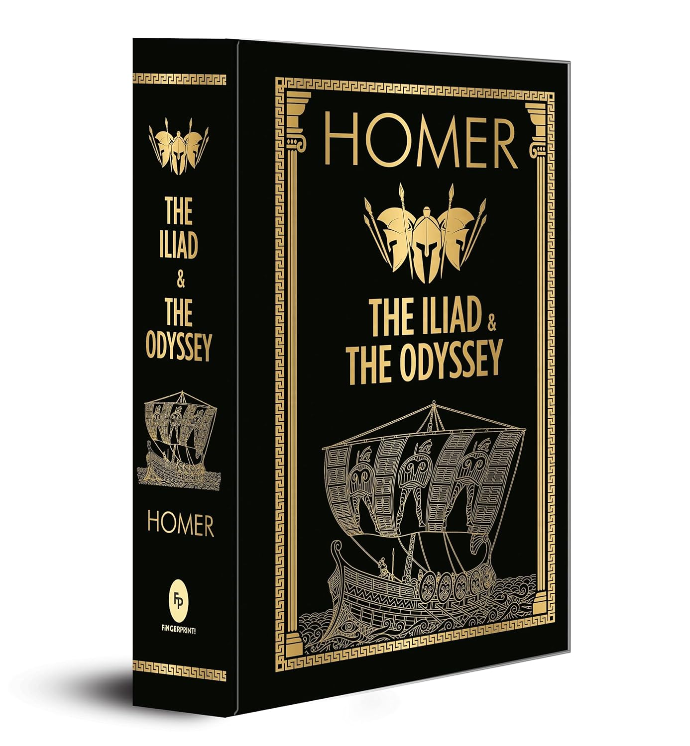 The Iliad & the Odyssey (Deluxe Hardbound Edition) Hardcover 2018 by Homer -  BigGreenBear.com Book 22.99 USD Big Green Bear