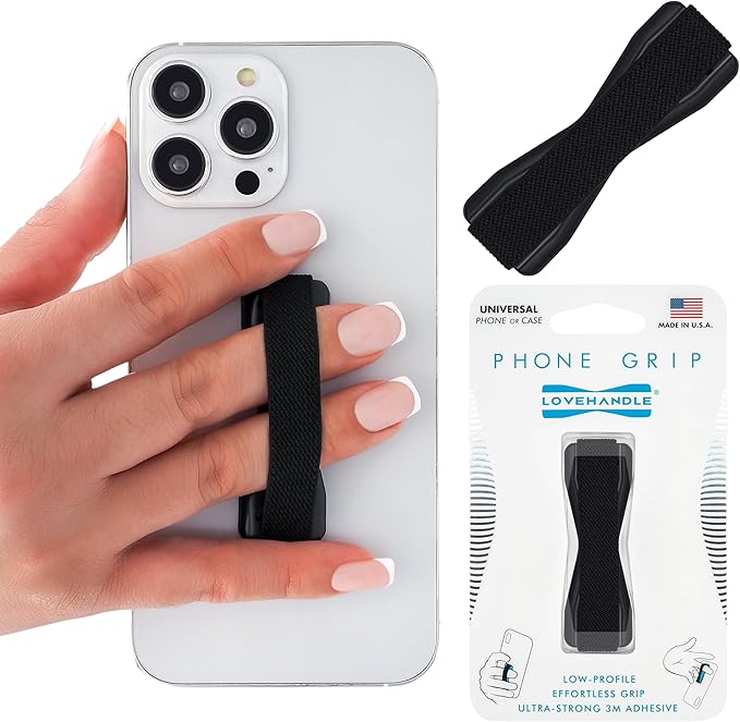 Universal Phone Grip for Smartphones & Mini Tablets -  BigGreenBear.com cell phone 9.99