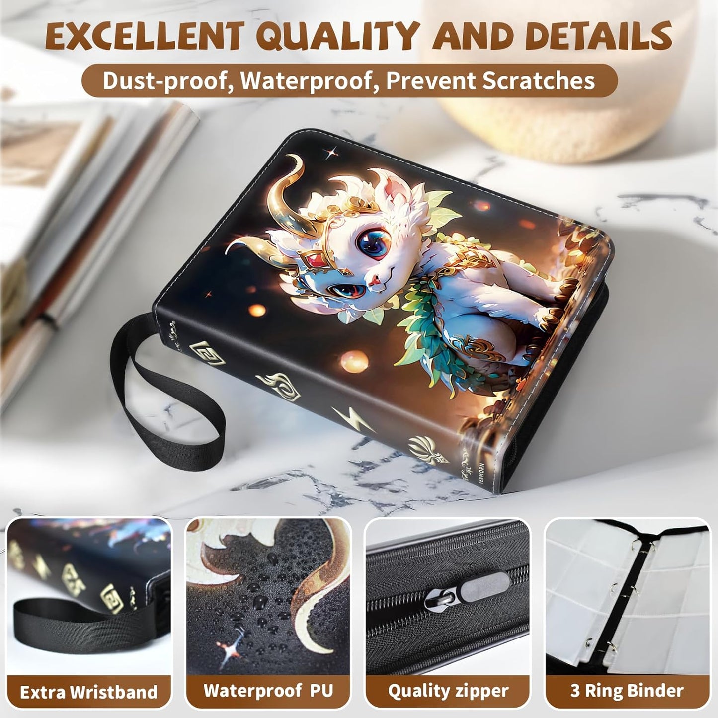 Card Binder for Pokemon Cards 9-pocket 900 Pockets -  BigGreenBear.com Pokemon card 44.35 USD Big Green Bear