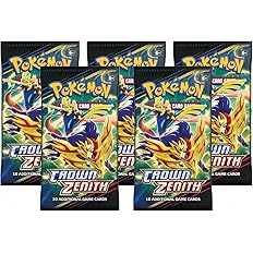 Pokemon Sword & Shield Crown Zenith | 5 Booster Packs