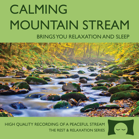 Calming Mountain Stream - Babbling Brook Nature Recording (CD) -  BigGreenBear.com CDs 12.99 USD Big Green Bear