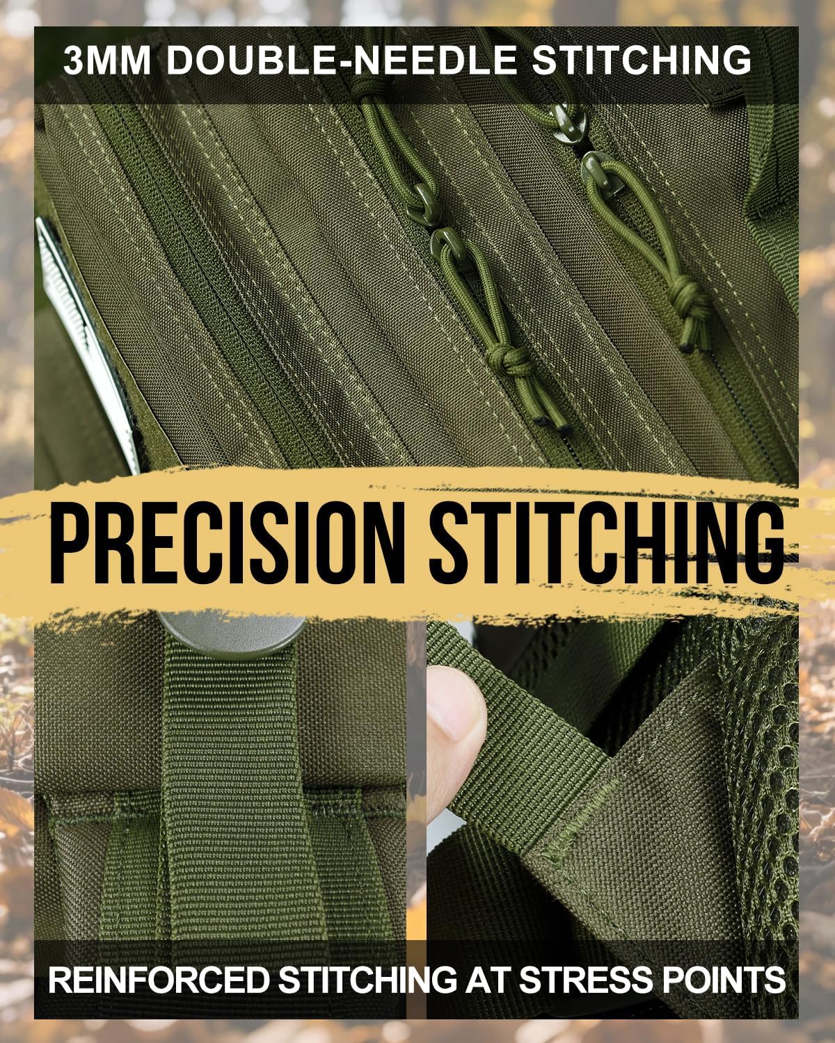 Military Tactical Backpack: Sturdy Molle Work Rucksack Biggreenbear.com Big Green Bear