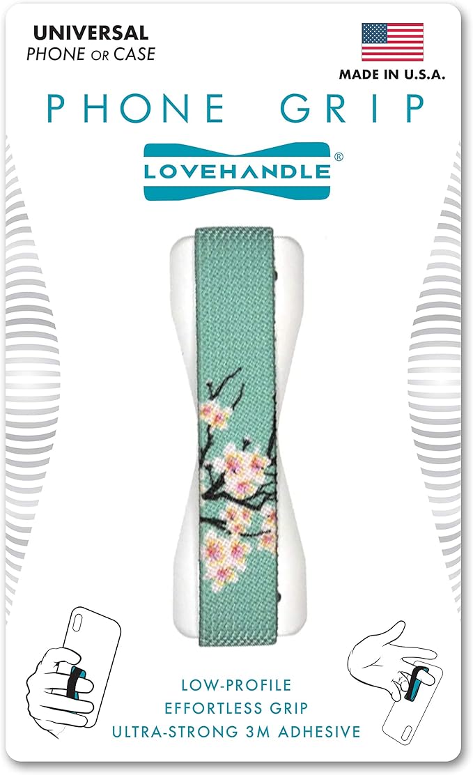 Universal Phone Grip for Smartphones & Mini Tablets -  BigGreenBear.com cell phone 9.99