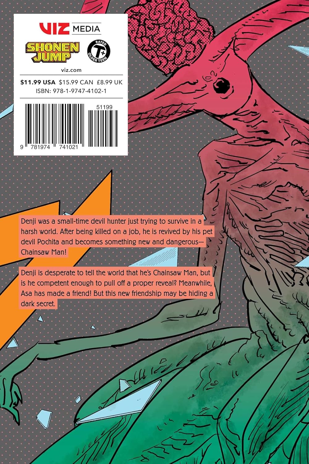 Chainsaw Man, Vol. 13 - paperback Fujimoto, Tatsuki Manga Comic Book Biggreenbear.com Big Green Bear