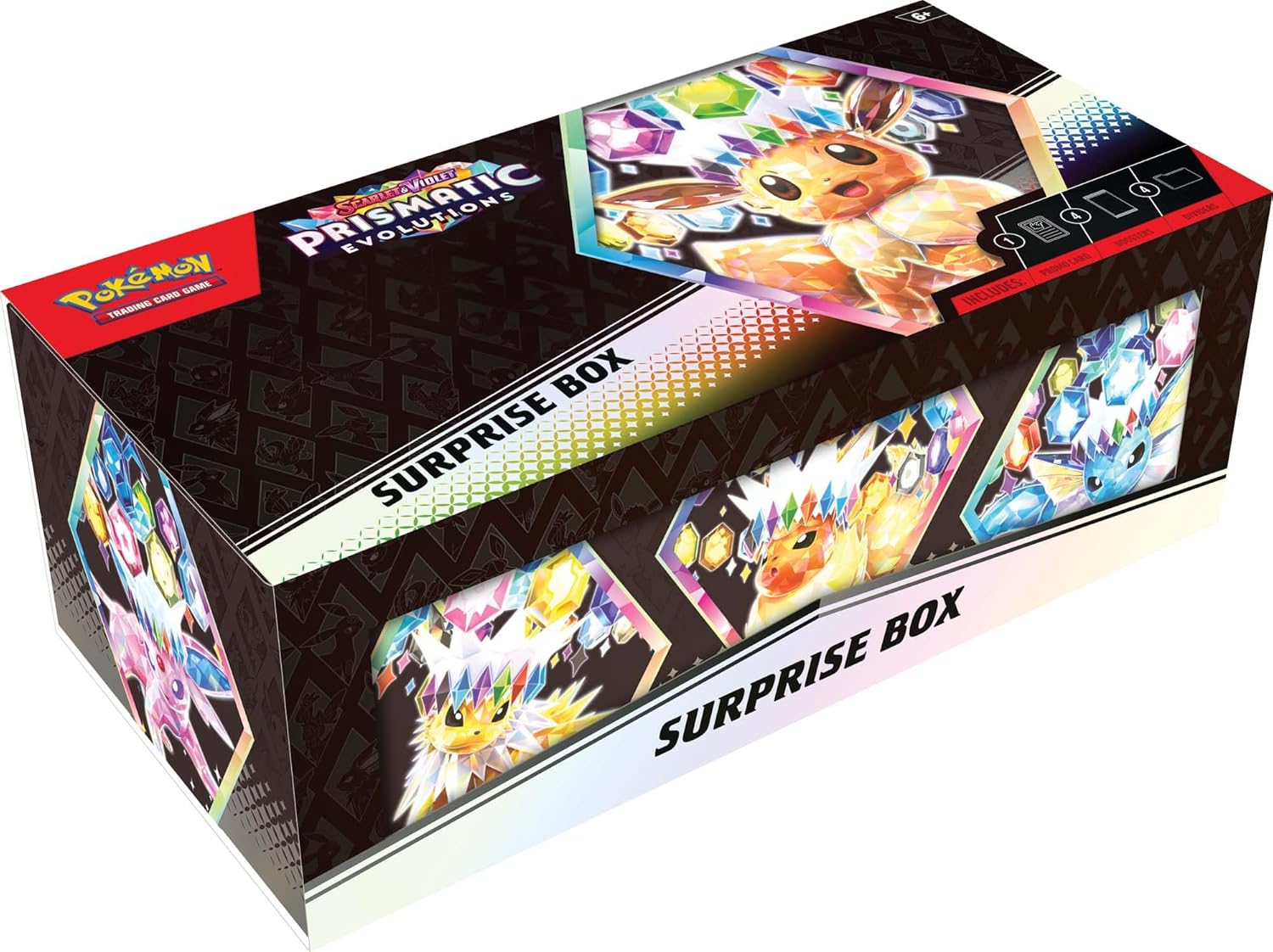 Pokemon TCG Scarlet & Violet Prismatic Evolutions Surprise Box Sealed -  BigGreenBear.com Pokemon card 89.99 USD Big Green Bear