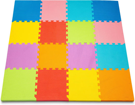 Foam Puzzle Floor Mat for Kids 12x12-16 Interlocking