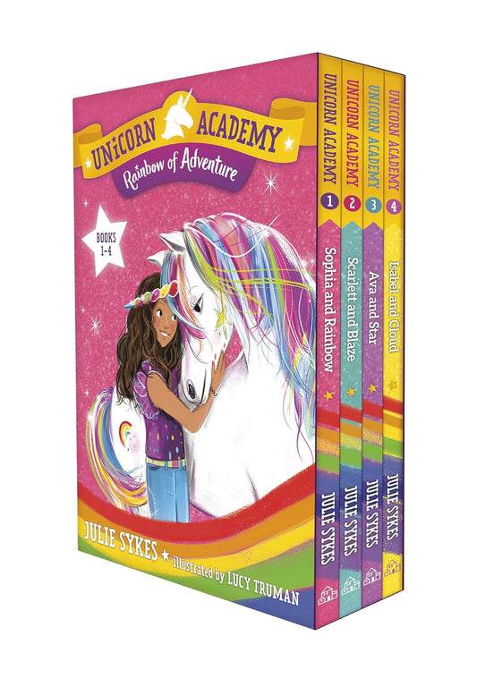 Unicorn Academy: Rainbow of Adventure Boxed Set (Books 1-4) -  BigGreenBear.com Book 13.99 USD Big Green Bear