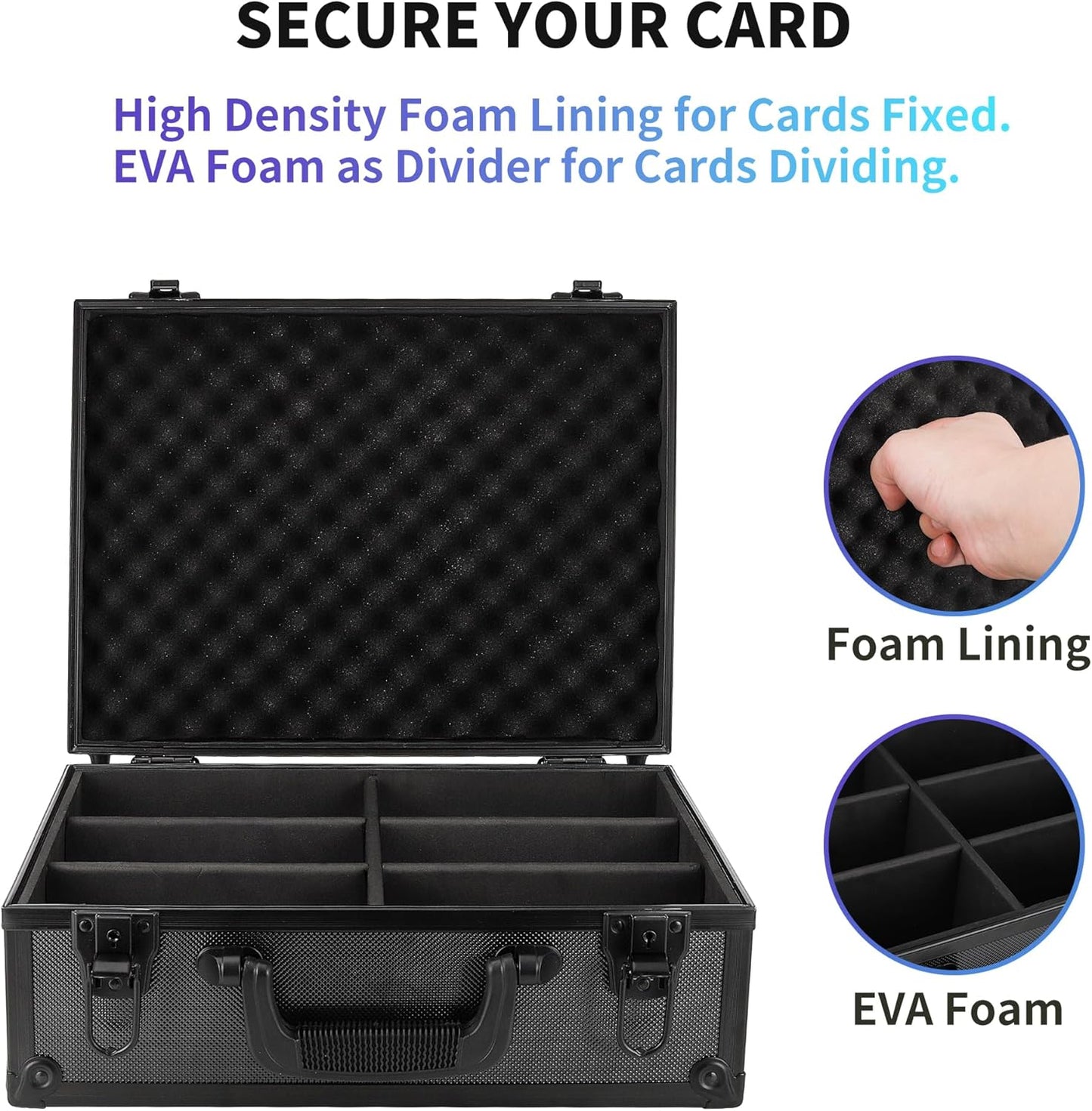 Top Loader Card Storage Hard Case, Sports Card Storage Boxes for Trading Cards (Holds 600+) -  BigGreenBear.com Baseball cards 49.99 USD Big Green Bear