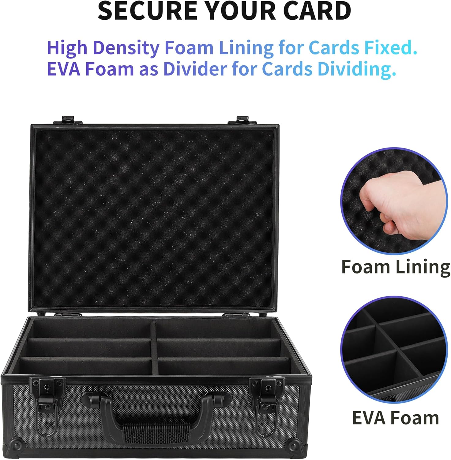 Top Loader Card Storage Hard Case, Sports Card Storage Boxes for Trading Cards (Holds 600+) -  BigGreenBear.com Baseball cards 49.99 USD Big Green Bear