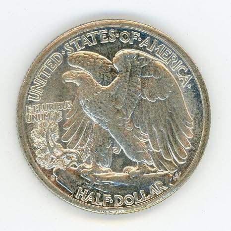 1945 D Walking Liberty Half Dollar MS-63+