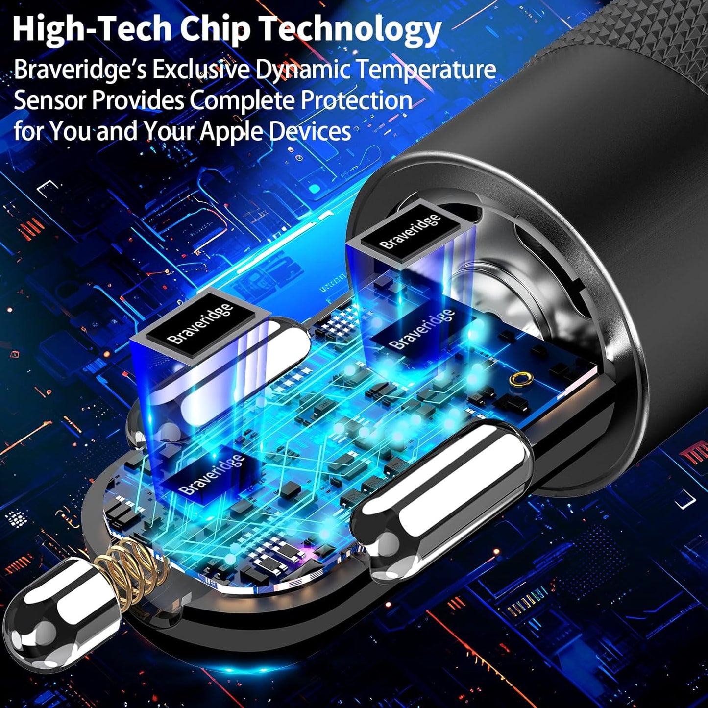 [Apple MFi Certified] Car Charger or iPhone 16/16 Pro/16 Plus/16 Pro Max/15/15 Pro/iPad -  BigGreenBear.com cell phone 7.99 USD Big Green Bear