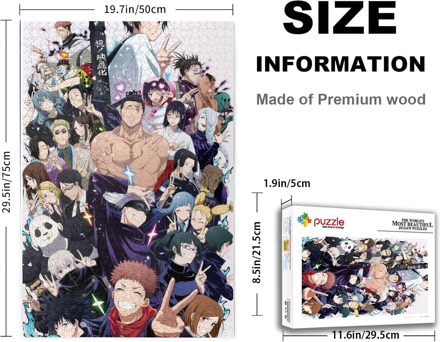 Anime Jigsaw Puzzles for Adults 1000 Pieces