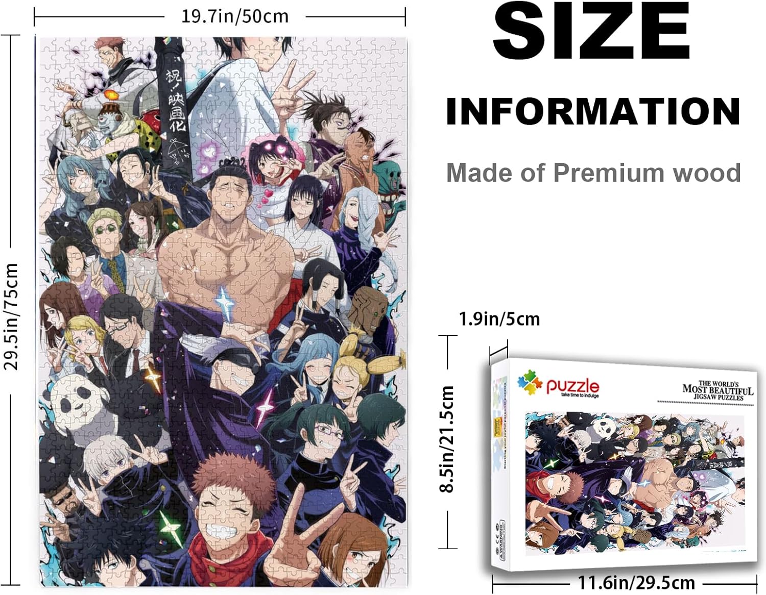Anime Jigsaw Puzzles for Adults 1000 Pieces