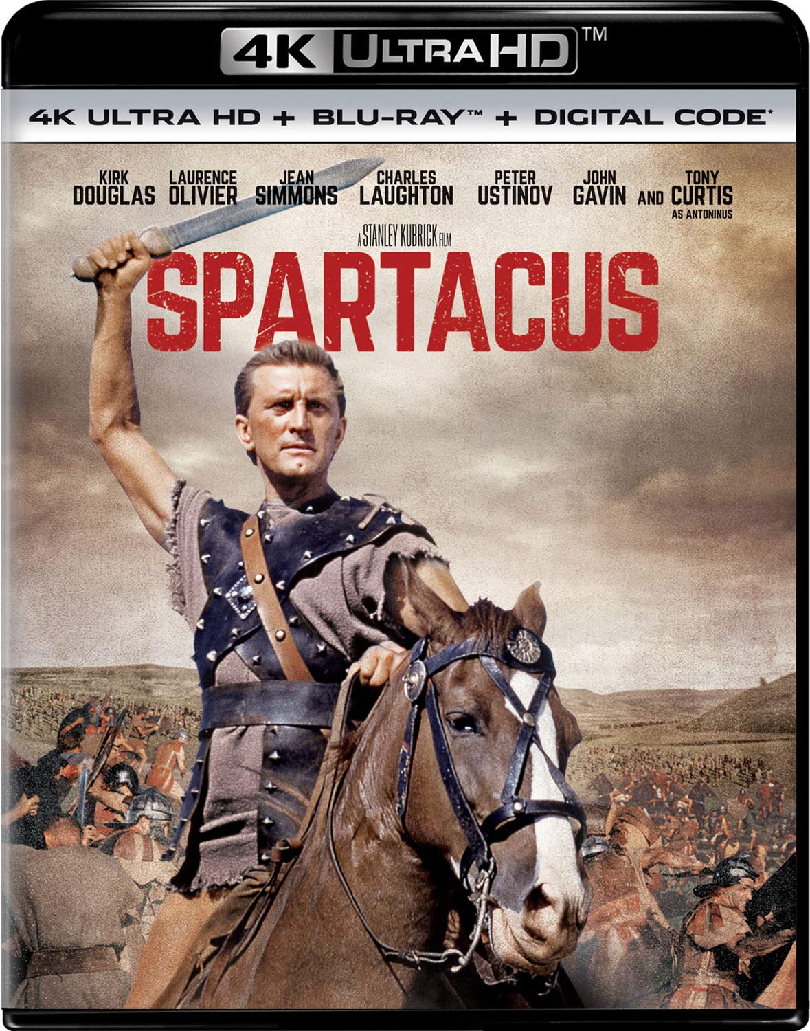 Spartacus - 4K Ultra HD + Blu-ray + Digital