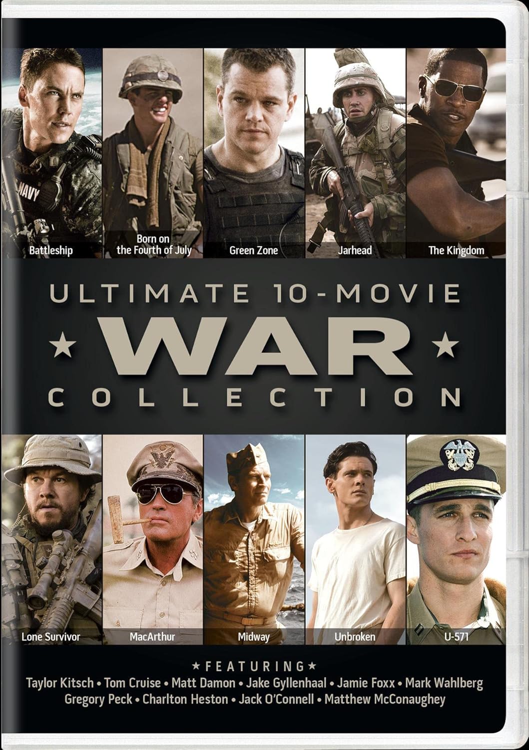 Ultimate 10-Movie War Collection [DVD] -  BigGreenBear.com Movie 19.99 USD Big Green Bear