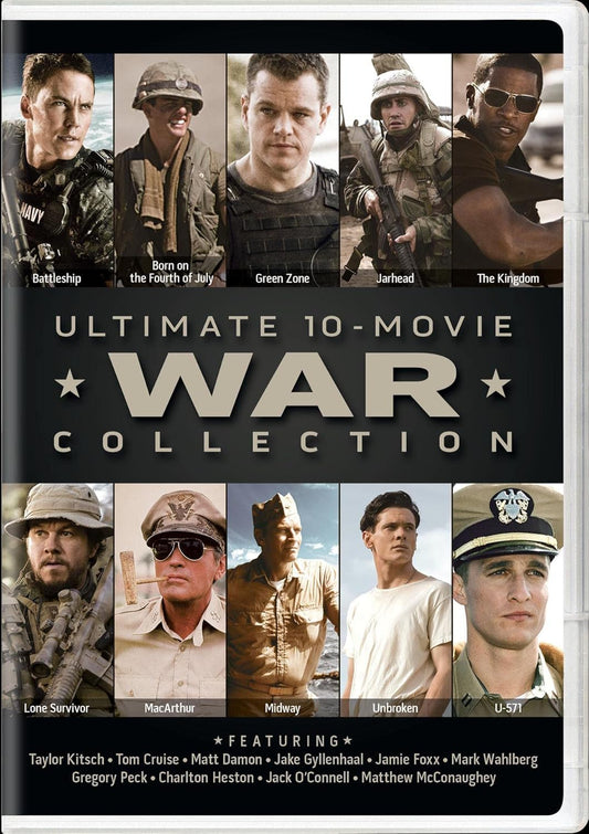 Ultimate 10-Movie War Collection [DVD] -  BigGreenBear.com Movie 19.99 USD Big Green Bear