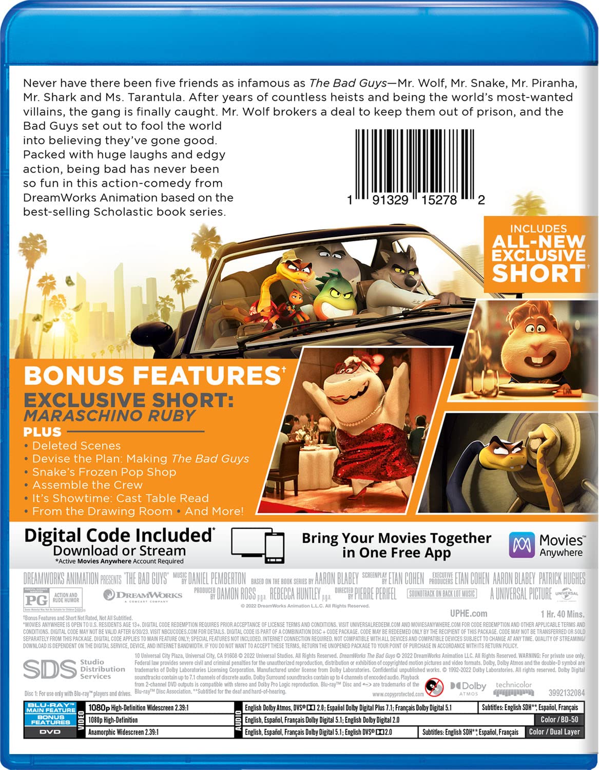 The Bad Guys - Collector's Edition Blu-ray + DVD + Digital -  BigGreenBear.com Movie 9.23 USD Big Green Bear