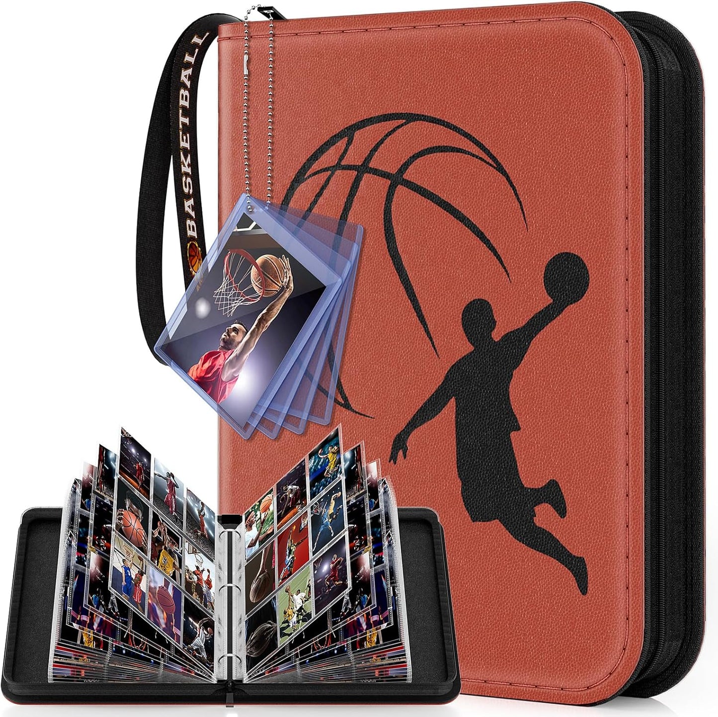 Basketball Card Binder 720 Pocket, Sports Card Binder -  BigGreenBear.com Basketball cards 22.35 USD Big Green Bear
