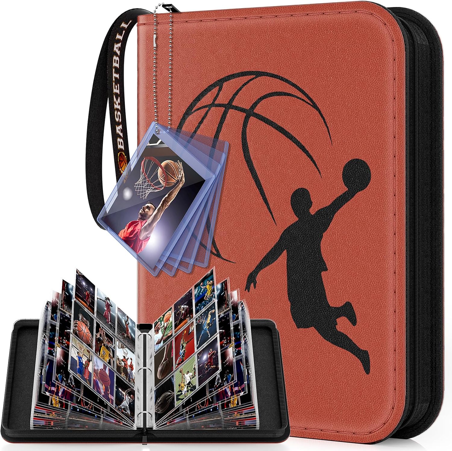 Basketball Card Binder 720 Pocket, Sports Card Binder -  BigGreenBear.com Basketball cards 22.35 USD Big Green Bear