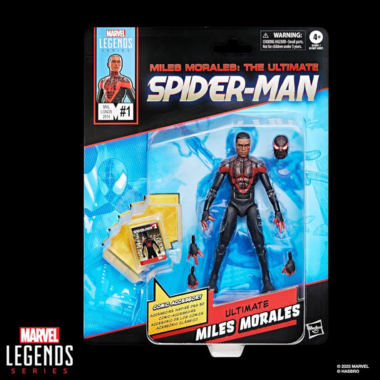 Marvel Legends Series Ultimate Miles Morales, Spider-Man Collectible 6-Inch -  BigGreenBear.com Action Figure 24.00 USD Big Green Bear