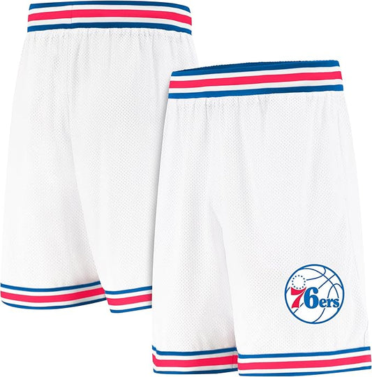 Men's Active Knit 8" Showtime Basketball Training Shorts Philadelphia 76ers -  BigGreenBear.com clothing 29.99 USD Big Green Bear